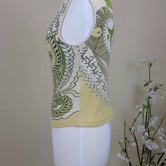 Castro Trend Sleeveless Damask Bohemian Print Small Size - Picture 3 of 15